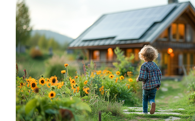image illustration maison isolée